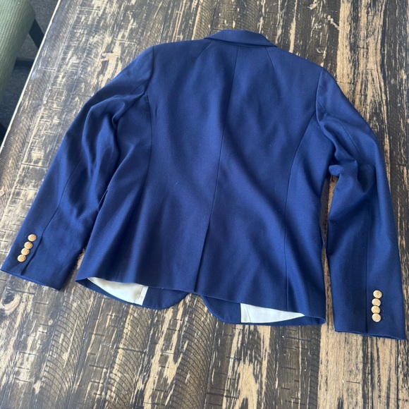 💫 J.Crew Navy Structured Blazer – Size 6 (Based on Measurements) - Picture 13 of 17